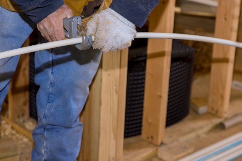 Products For Rough Plumbing Installations in use